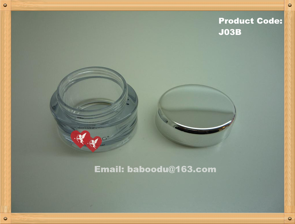 Oval AS cream jar (singal wall)