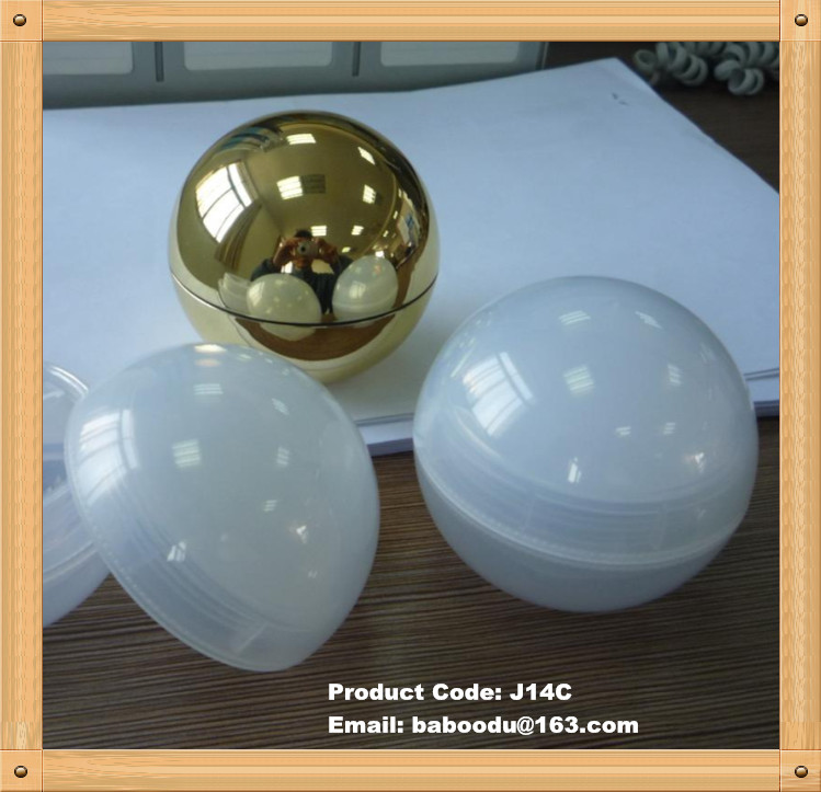50g Ball shape PP cream jar