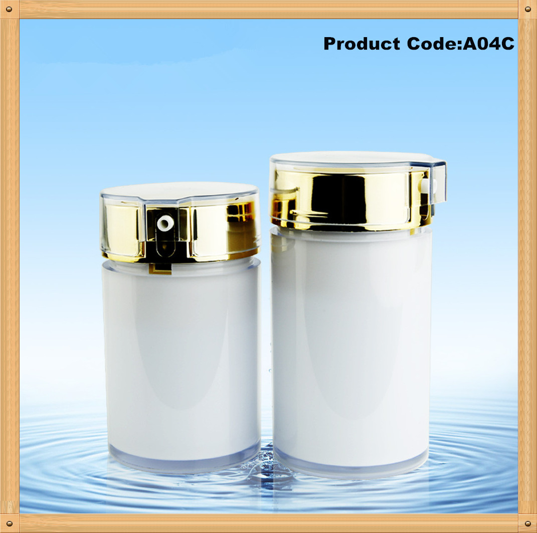 Korea-style AS round airless bottle (double-wall)