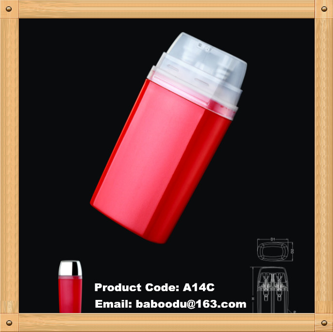Double-tubes PP airless bottle