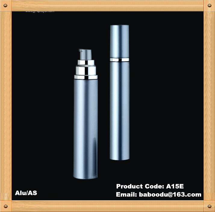 Small-volume airless bottle for travel set