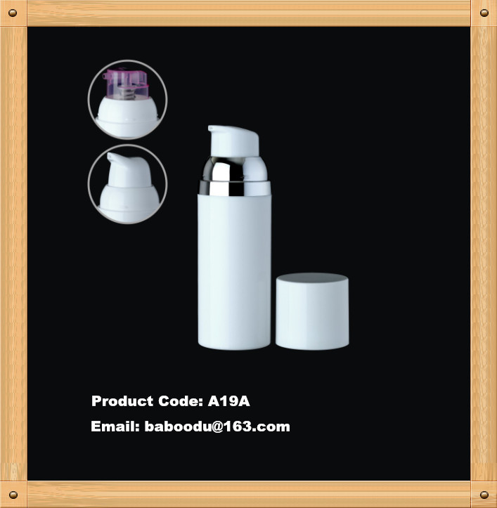 Round PP airless bottle