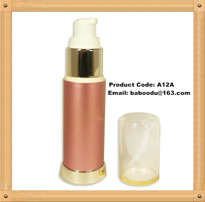Round PP airless bottle