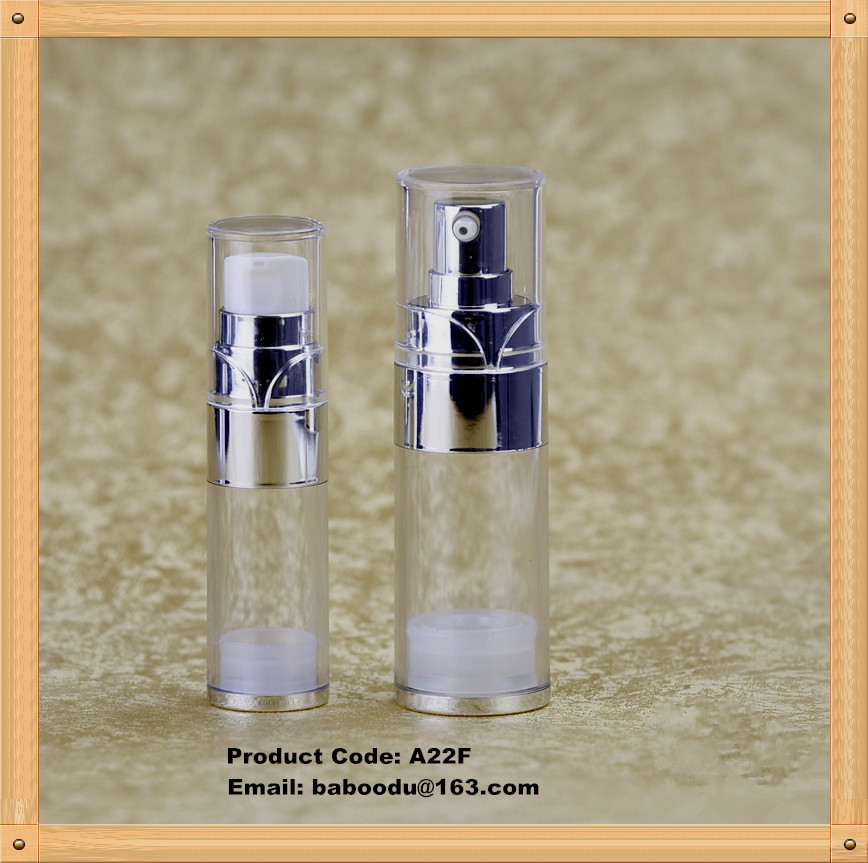 Z-Z airless bottle with flower-shape shoulder