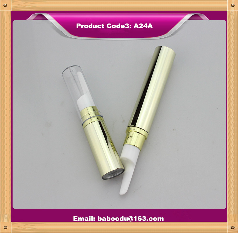 Wipe-type vacuum eye cream bottle